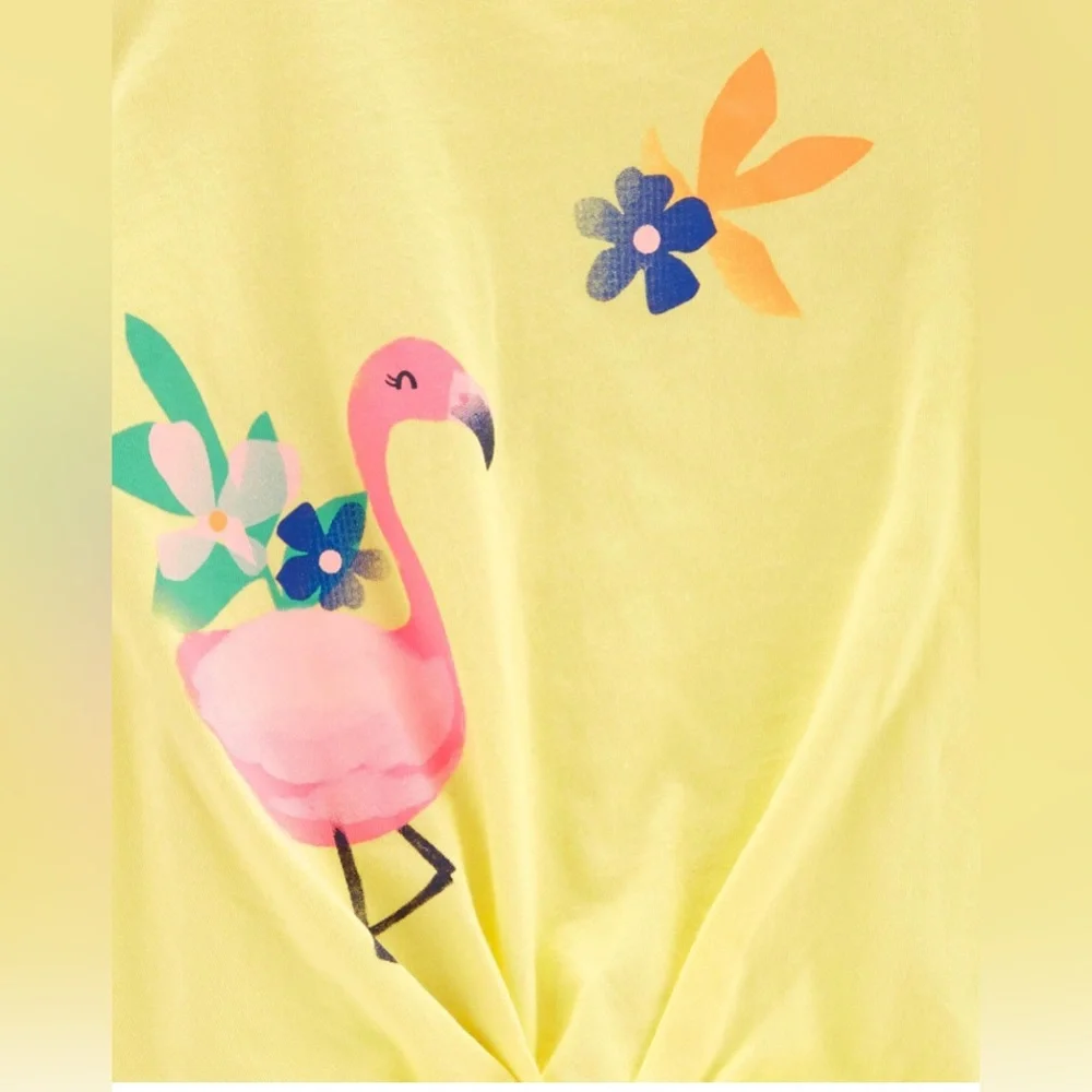 Toddler 2-Piece Flamingo Tee &‎ Short Set